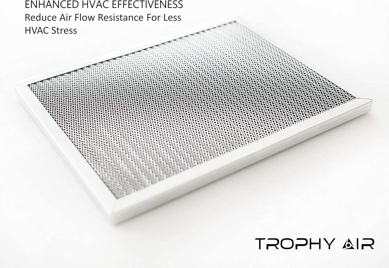 Merv 8  Filtro de horno lavable  HVAC de por vida y filtro de aire de horno  Lavable  Capacidad superior de retención de partículas  Aluminio de