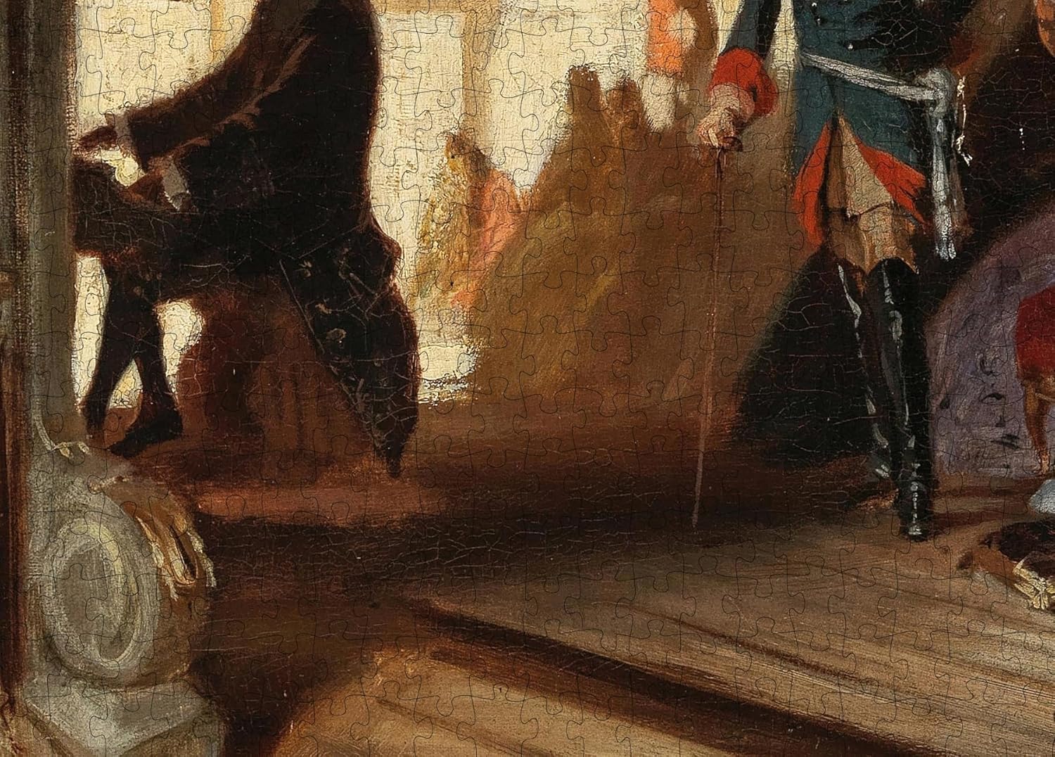 1000 piezas – Pintura del museo – Rompecabezas – Johann Sebastian Bach en el órgano, Sanssouci, Federico el Grande y la familia real el 7 de mayo de