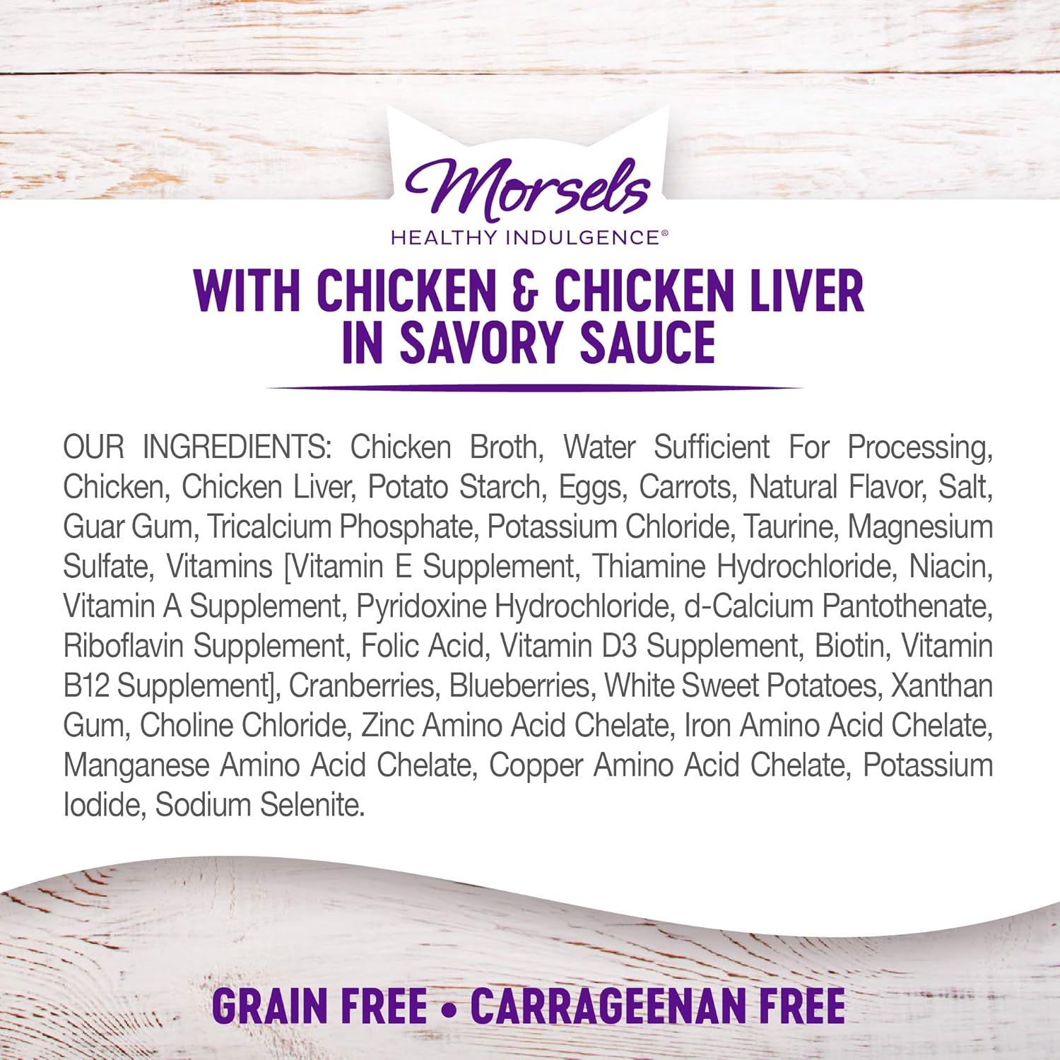 Comida húmeda para gatos Healthy Indulgence, libre de granos, bolsa de 3onzas (paquete de 24 envases), de Wellness