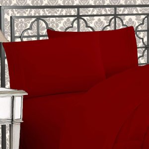 Elegant Comfort 1500 Premier – Juego de sábanas de 4 piezas ultra suave y lujoso, resistente a las arrugas y a la decoloración, tamaño King, color Elegant Comfort 1500 Premier – Juego de sábanas de 4 piezas ultra suave y lujoso, resistente a las arrugas y a la decoloración, tamaño King, color