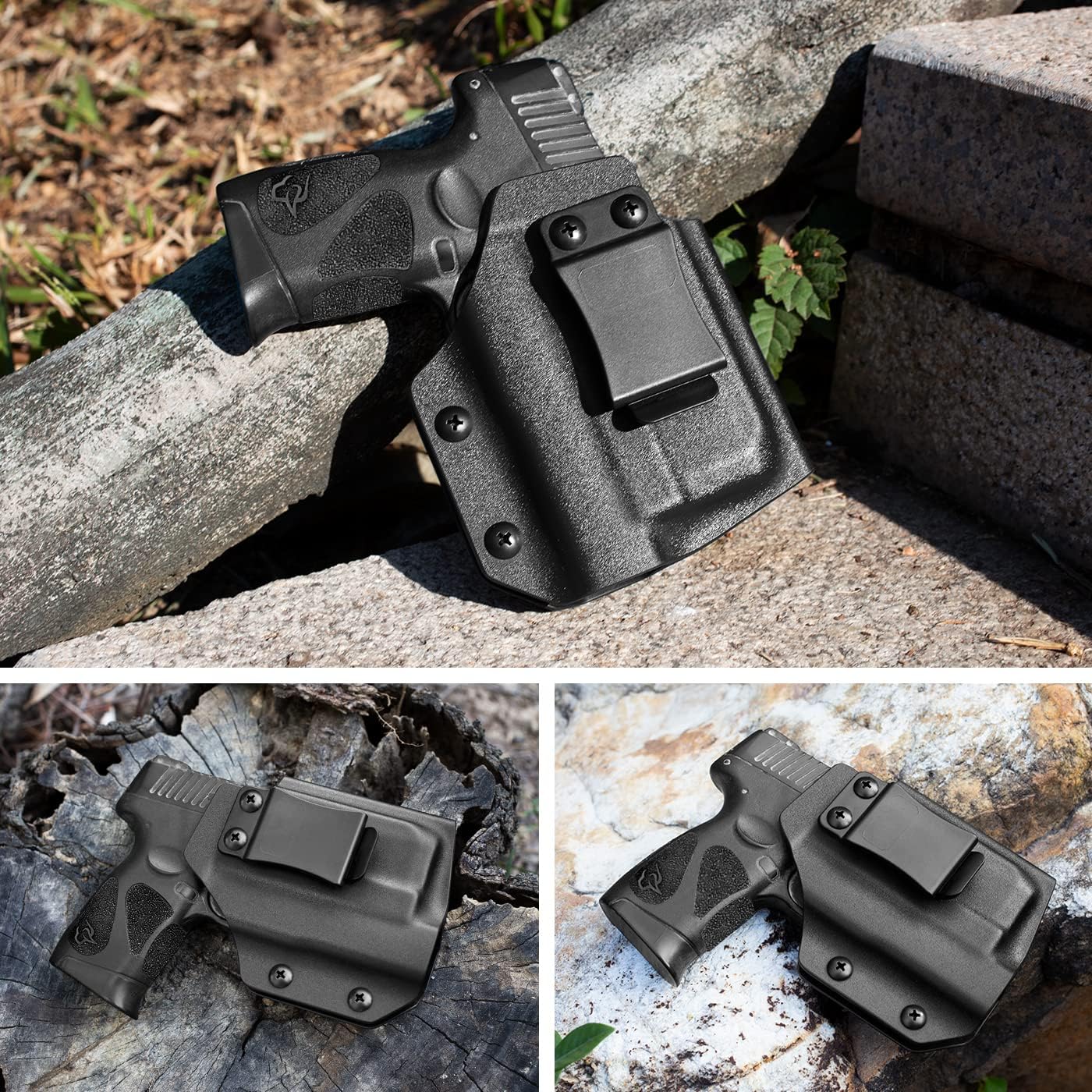 Taurus G2C G3C con Olight Baldr Mini – Corte óptico- Funda de transporte oculta en la cintura interior para G2C, G3C, PT111 G2, PT140, ajuste