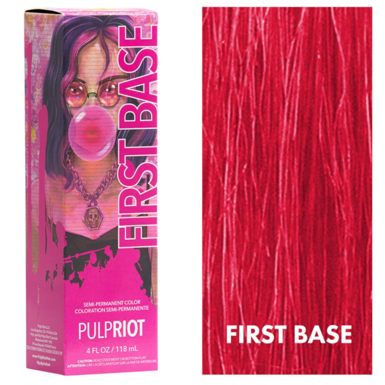 Pulp Riot – Color semipermanente de primera base – 4 fl oz