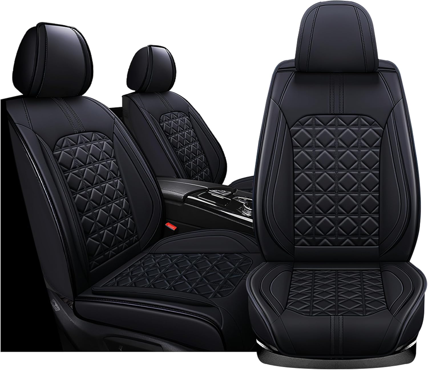 Fundas de asiento de automóvil para Volkswagen Beetle 2012-2019, funda de asiento de automóvil de cuero de alta calidad para 2 asientos, estándar,