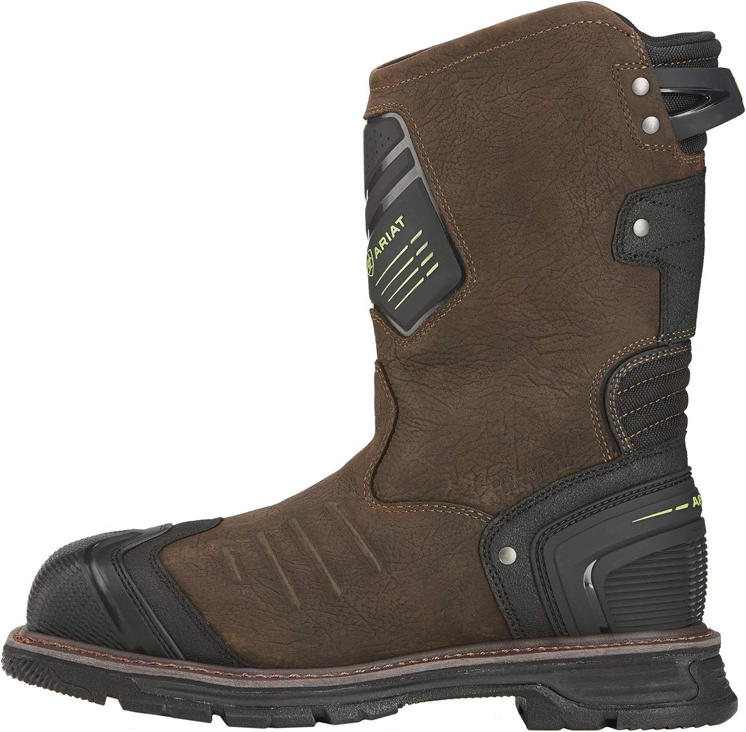 ARIAT Botas de trabajo Catalyst Vx impermeables con punta compuesta cuadrada para hombre
