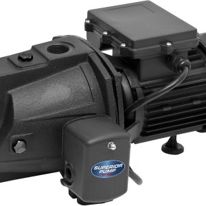 Superior Pump Bomba de chorro de pozo poco profundo de hierro fundido 94505 12 HP Superior Pump Bomba de chorro de pozo poco profundo de hierro fundido 94505 12 HP