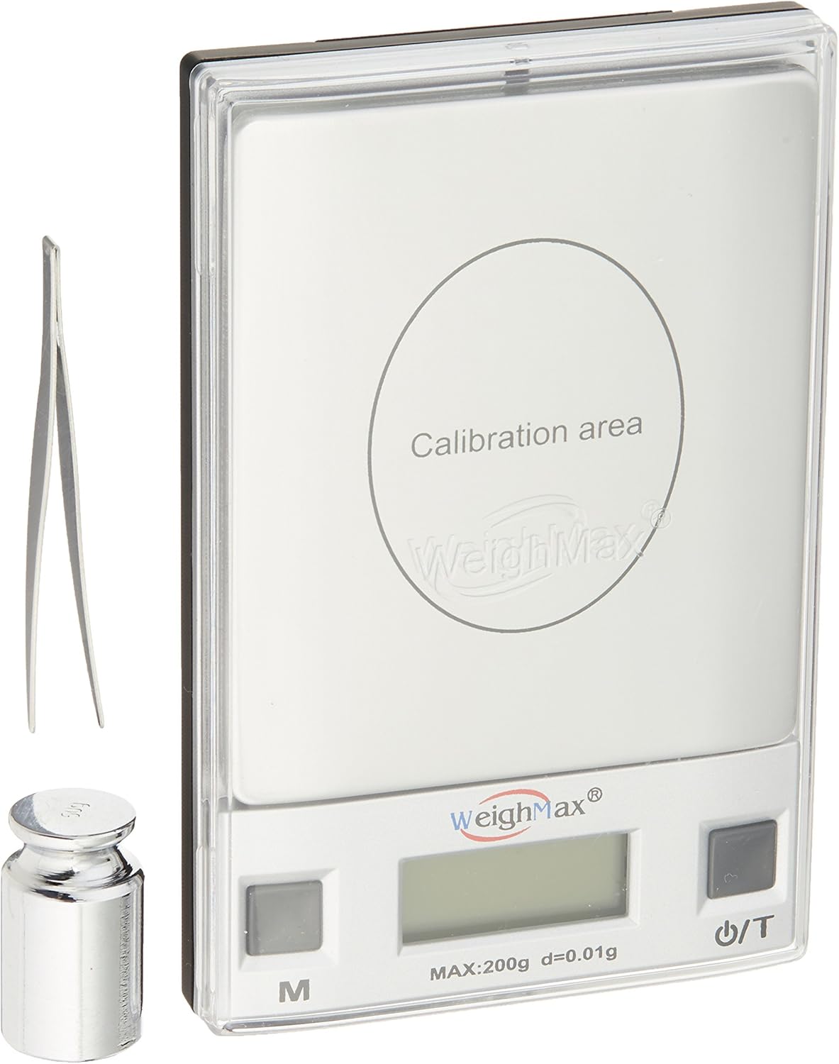 Weighmax All-in-One Digital Pocket Scale Deluxe Set, 200 x 0.01g, Stainless Steel