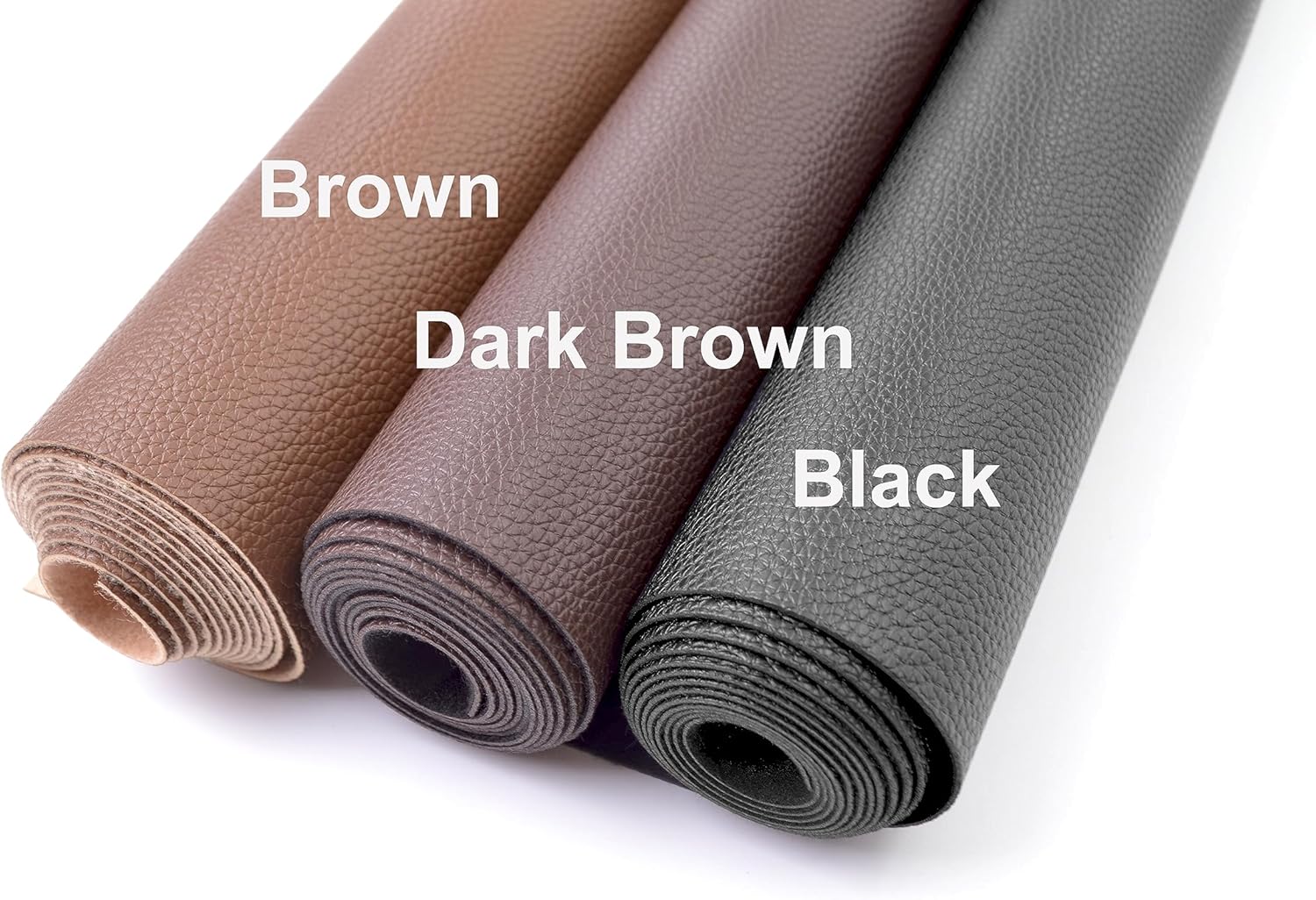 3 yardas de 54 x 108 pulgadas, tela de piel sintética suave, color negro, tapicería de vinilo para sofá, bolsas, sillas, asientos de automóvil,