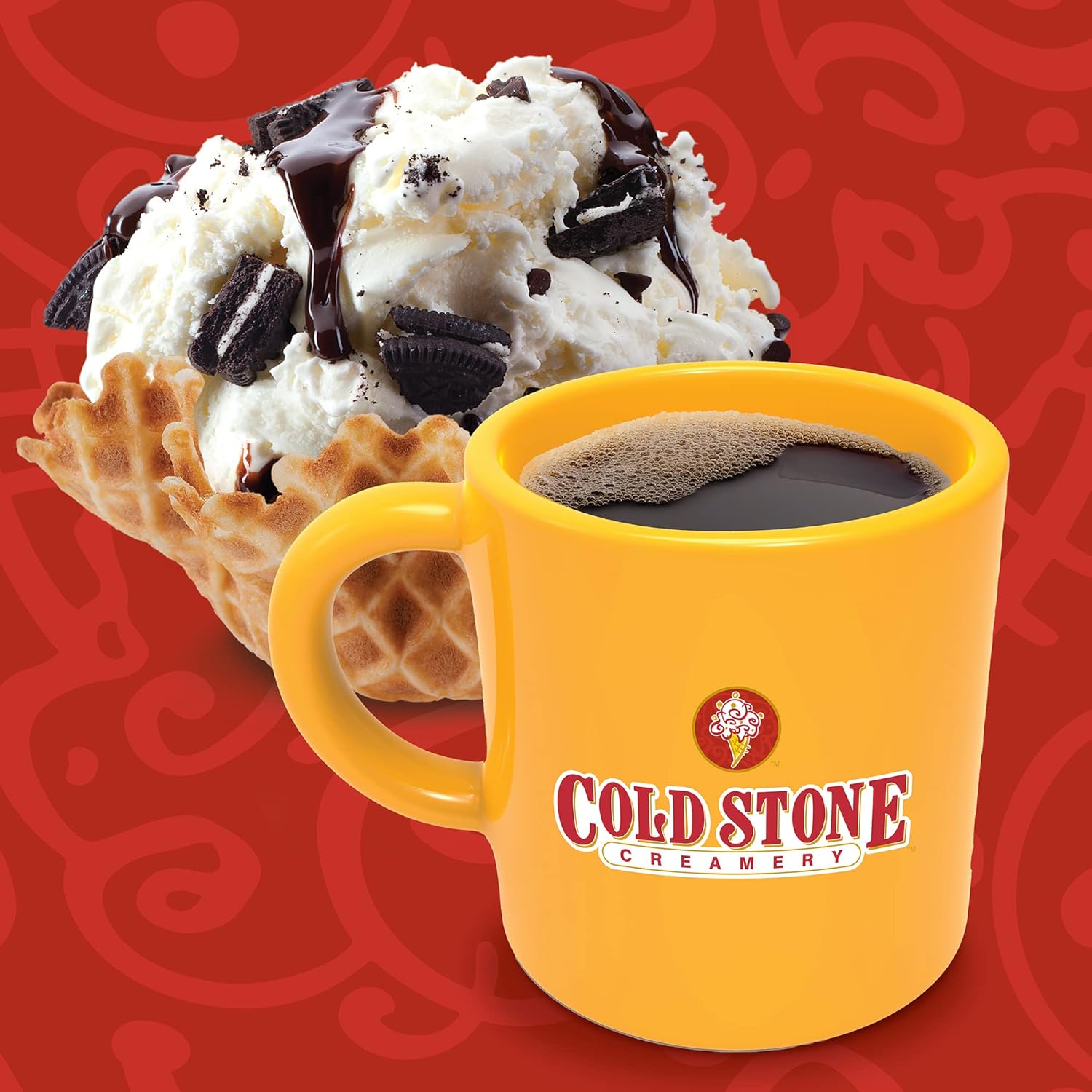 Cold Stone – Bebidas cremosas, galletas y cápsulas de café con sabor a helado cremoso, compatible con cafeteras K Cup incluyendo 2.0, 40 unidades