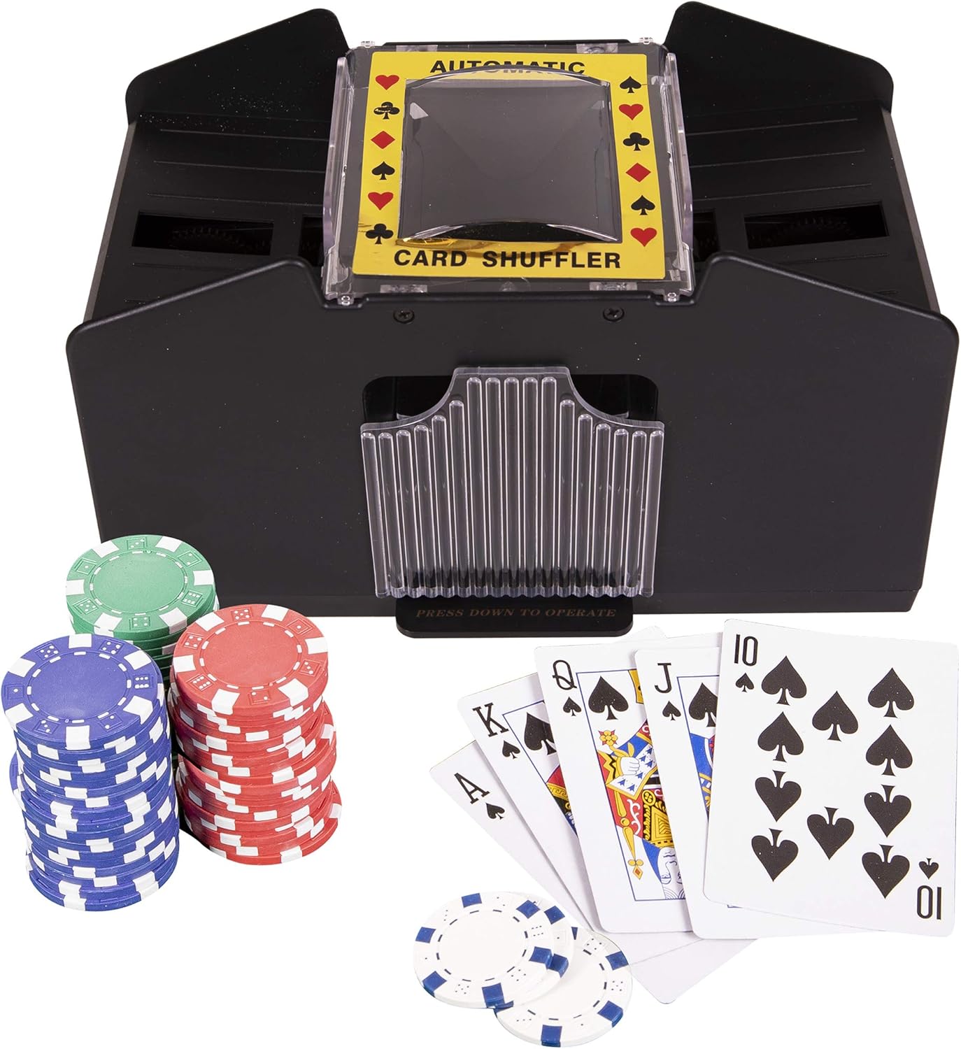 Barajador automático de cartas I Tarjetas de póquer Barajadores de cartas de casino profesional I Barajador de tarjetas eléctricas Equipo de casino
