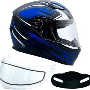 Typhoon Helmets Casco de moto de nieve de doble lente para adultos con protección solar desplegable certificado DOT Typhoon Helmets Casco de moto de nieve de doble lente para adultos con protección solar desplegable certificado DOT