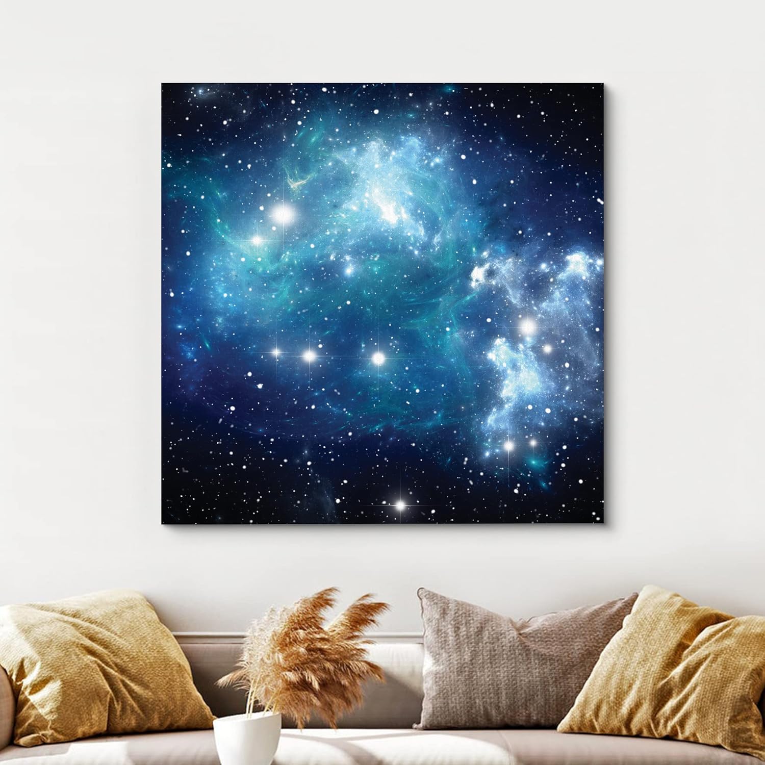 Lienzo decorativo con diseño de un hermoso paisaje, para la decoración del hogar