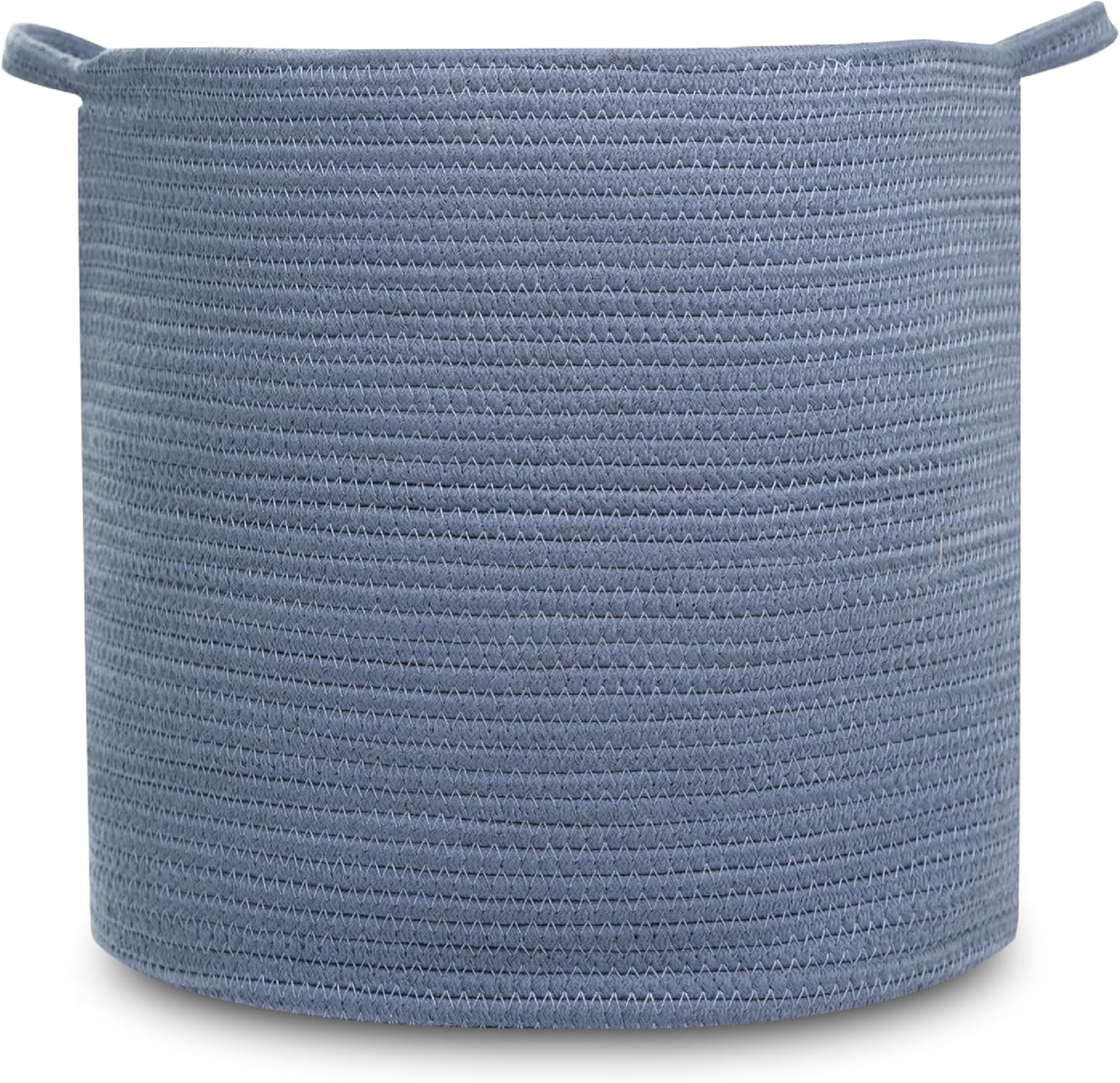 Natemia Cesta de almacenamiento grande (15 x 15 x 14 pulgadas)  Canastas tejidas para almacenamiento, cesta de almacenamiento de bebé y organizador
