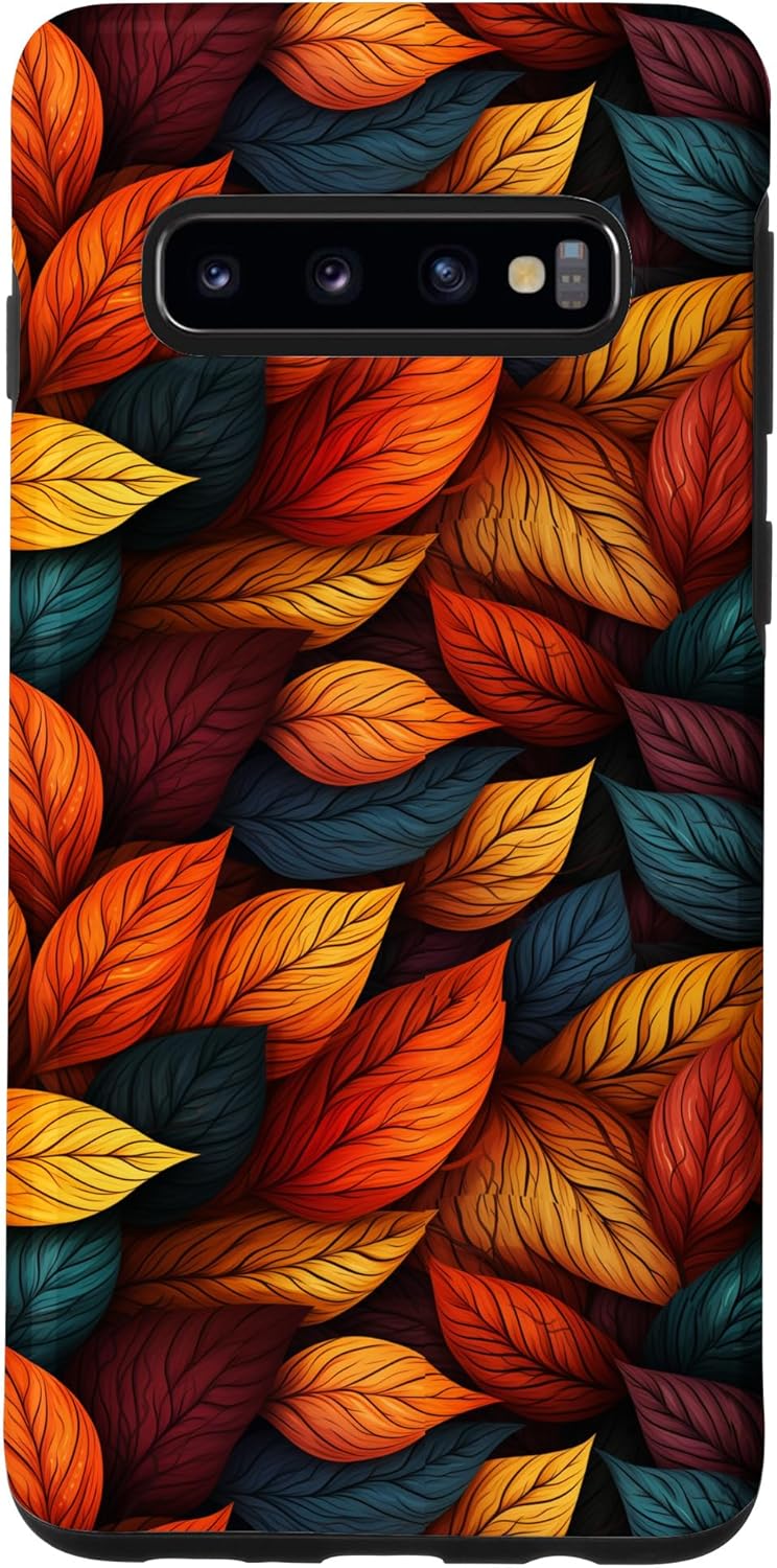 Galaxy S10 Fall Decor Fall Foliage Leaves Season Fall Foliage Color Case