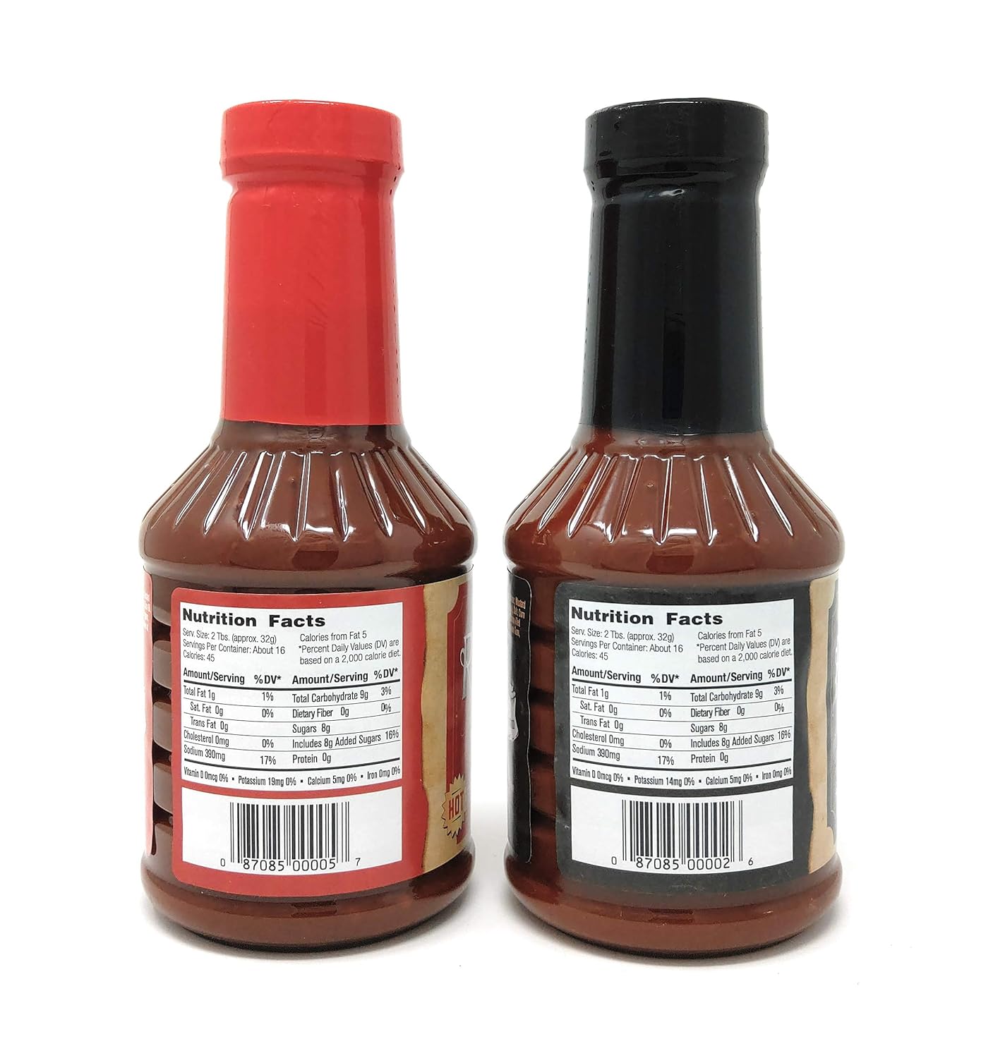 Charlie Vergos Rendezvous – Paquete combinado de salsa barbacoa original y picante (1 libra 2 oz (510 g) cada uno)