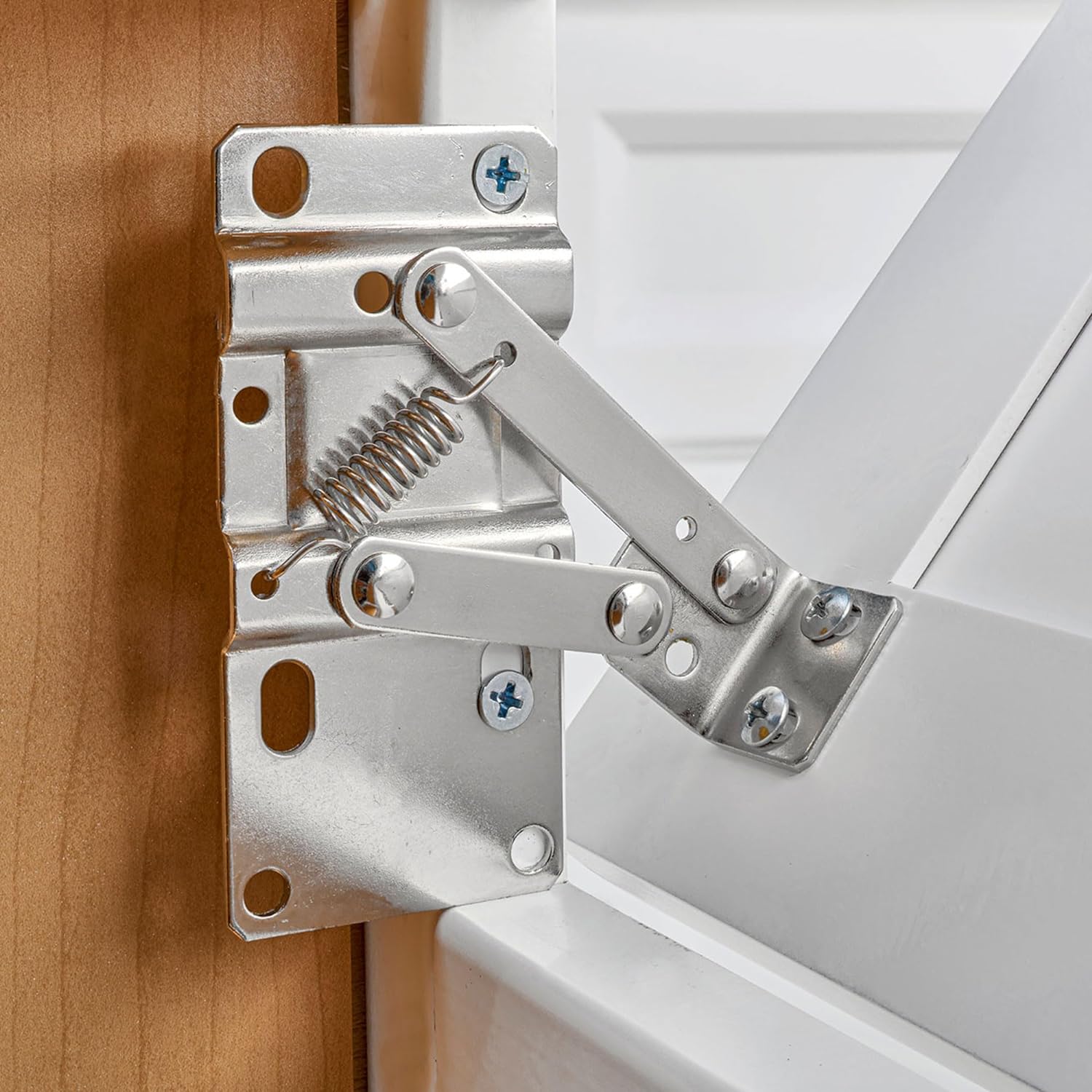 Rev-A-Shelf charola de acero inoxidable de 10pulgadas que se abre tipo bisagra