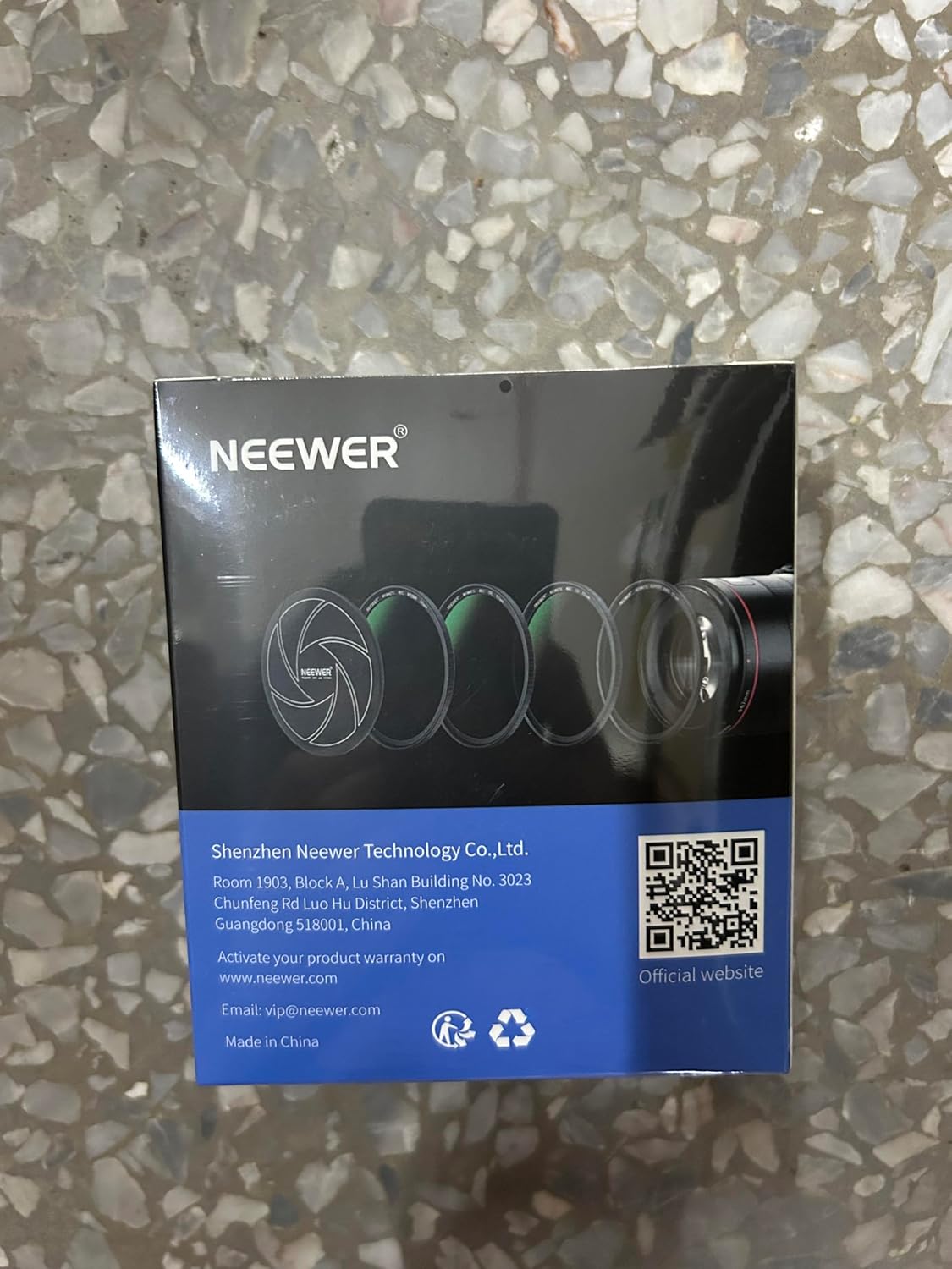 NEEWER Kit de filtro magnético 5 en 1 de 1.929in, incluye densidad neutra ND1000+MCUV+CPL+anillo adaptador+tapa de filtro con revestimiento de 42