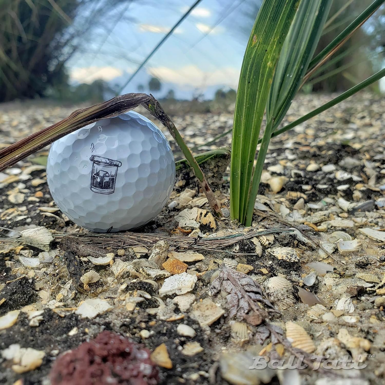 Ball Tatt – Sello de pelota de golf para cigarros de whisky, sello de pelota de golf, marcadores de sellos de pelotas de golf autoentintados,