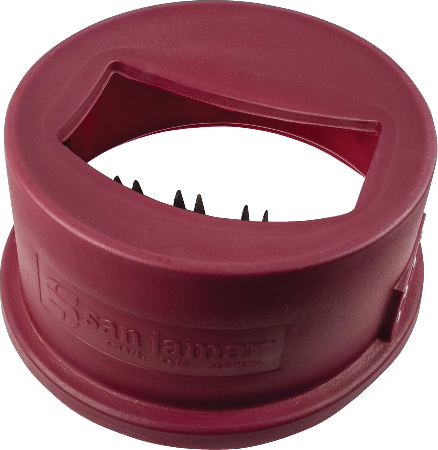 San Jamar KA1951 Katchall Rugged Flatware Retriever Profundidad, rojo, para contenedor de basura Slim Jim