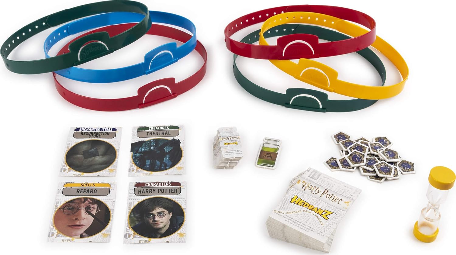 Spin Master Games 6053517 HedBanz Harry Potter – Juego de fiesta para niños, multicolor