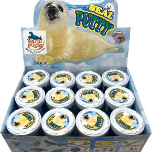WARM FUZZY Toys Full Case (12) Seal Putty Sellos juguetes antiestrés para niños  6 sellos surtidos diferentes incluidos para recuerdos de fiesta, WARM FUZZY Toys Full Case (12) Seal Putty Sellos juguetes antiestrés para niños  6 sellos surtidos diferentes incluidos para recuerdos de fiesta,