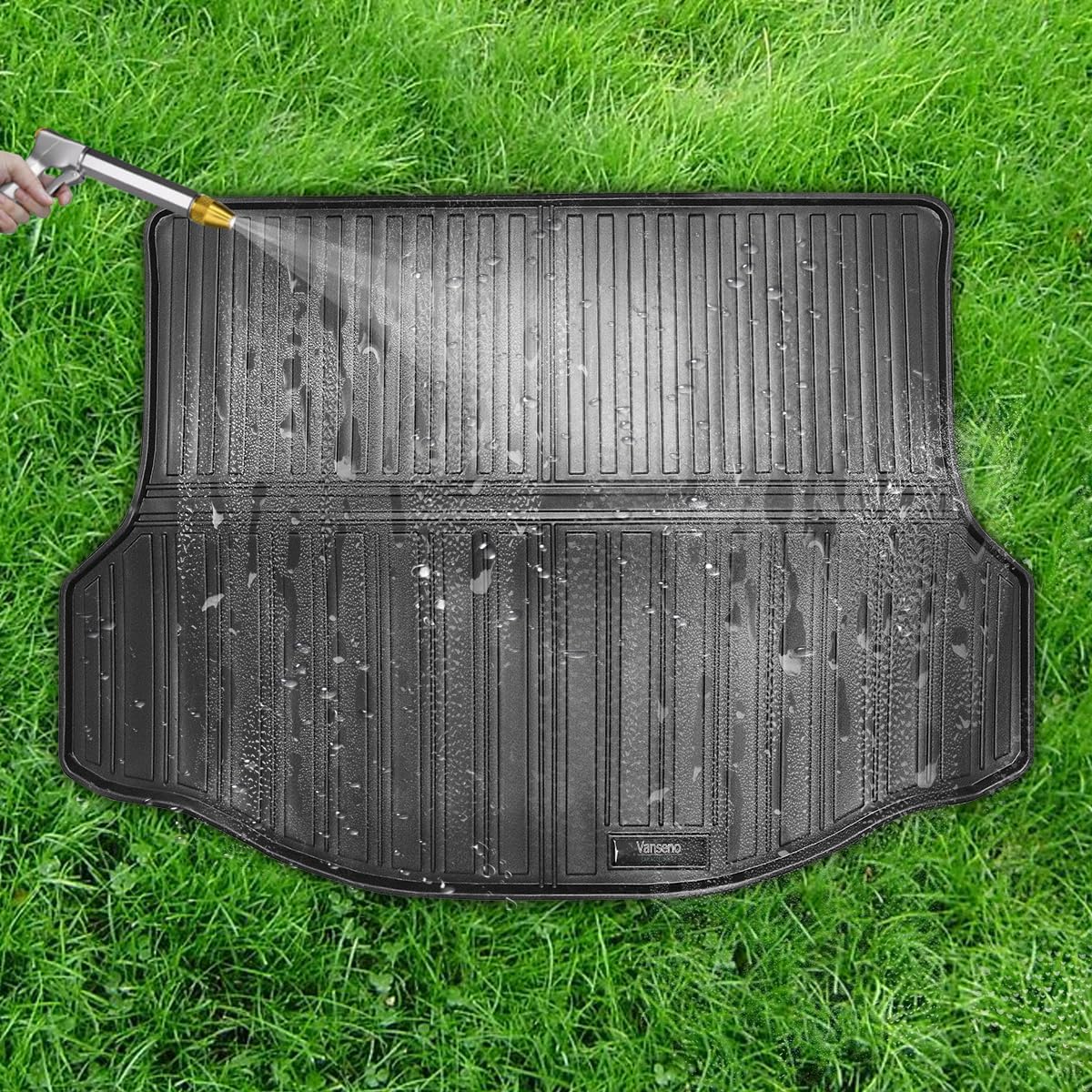 Alfombrillas de carga para Toyota Rav4 2013-2018 para Toyota Rav4 2013, 2014, 2015, 2016, 2017, 2018, accesorios (sin modelos eléctricos EV), color