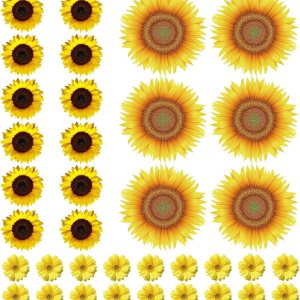 Bencailor 36 hojas de calcomanías de pared de flores de vinilo para pared, papel tapiz floral para niños y niñas, para guardería, sala de juegos, Bencailor 36 hojas de calcomanías de pared de flores de vinilo para pared, papel tapiz floral para niños y niñas, para guardería, sala de juegos,