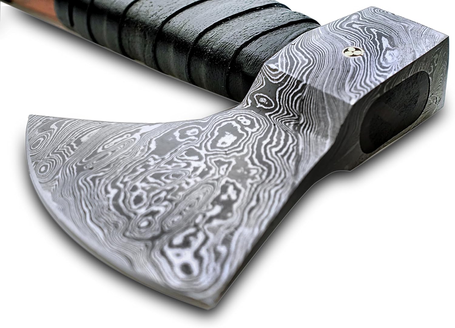 Bonito hacha vikinga de acero de Damasco hecha a mano, hacha, hacha para acampar y senderismo, regalo de cumpleaños, regalo personalizado, hacha con
