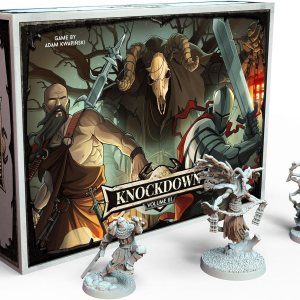 Knockdown Tainted Grail – Juego de mesa de Awaken Realms 2-4 jugadores – 15-45 minutos de juego – Juegos para noche de juegos – Adolescentes y Knockdown Tainted Grail – Juego de mesa de Awaken Realms 2-4 jugadores – 15-45 minutos de juego – Juegos para noche de juegos – Adolescentes y