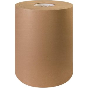 Rollos de papel Kraft, 30#, 6″ x 1200′, Kraft, 1rollo Rollos de papel Kraft, 30#, 6″ x 1200′, Kraft, 1rollo
