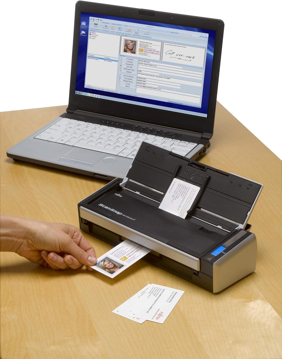 Fujitsu ScanSnap S1300i – Escáner de documentos – Doble CIS – Dúplex – 8.5 pulgadas x 34.0 pulgadas – 600 dpi x 600 dpi – hasta 12 ppm (mono)  hasta