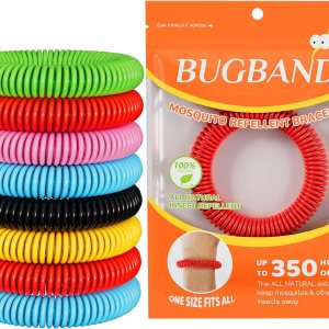 Paquete de 24 pulseras de mosquitos, pulseras de mosquitos al aire libre para adultos y niños, bandas impermeables envueltas individualmente sin DEET Paquete de 24 pulseras de mosquitos, pulseras de mosquitos al aire libre para adultos y niños, bandas impermeables envueltas individualmente sin DEET