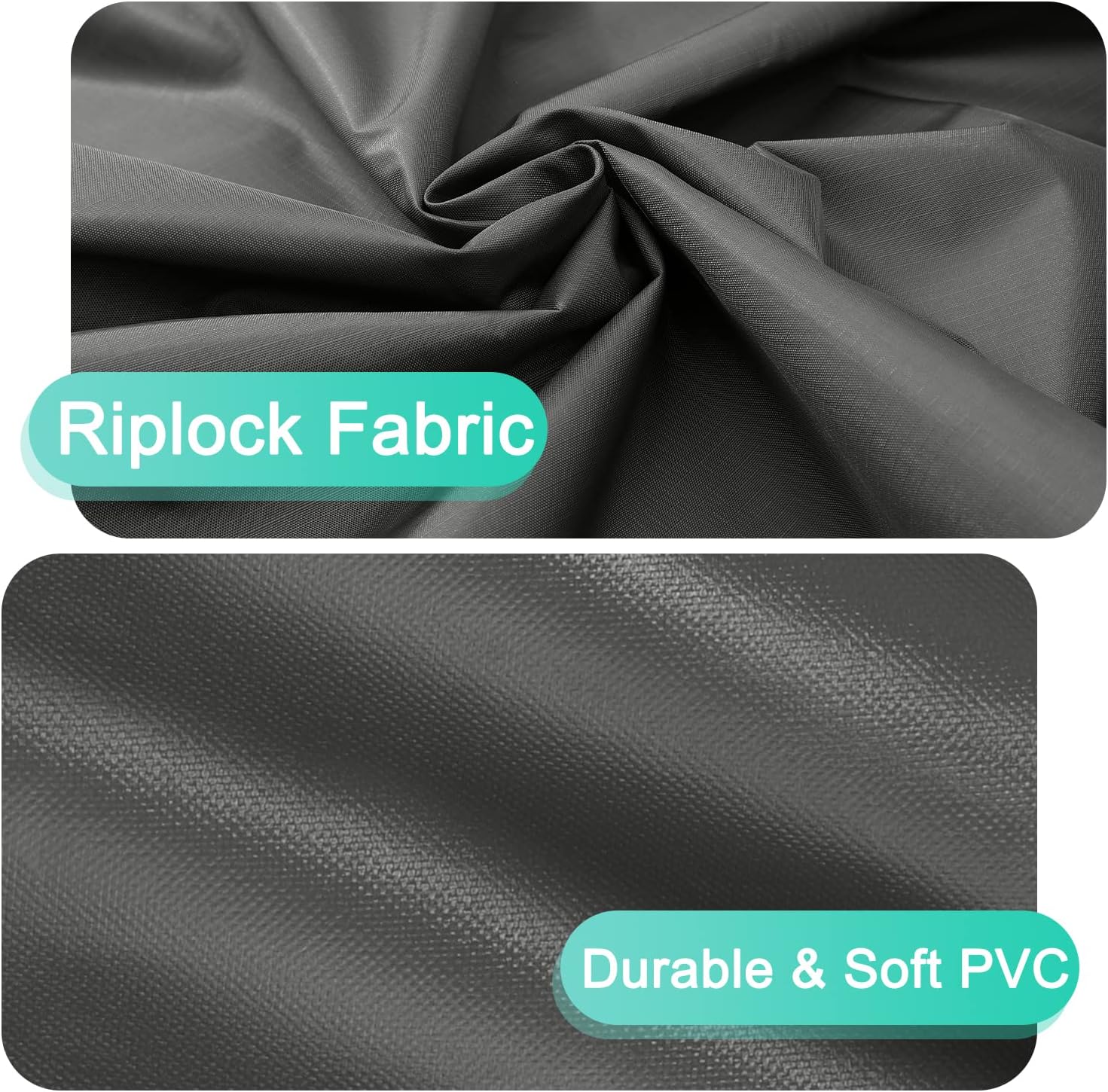 ABCCANOPY Funda para silla de patio, apilable, impermeable, para exteriores, duradera, resistente a los rayos UV, de poliéster, funda para muebles