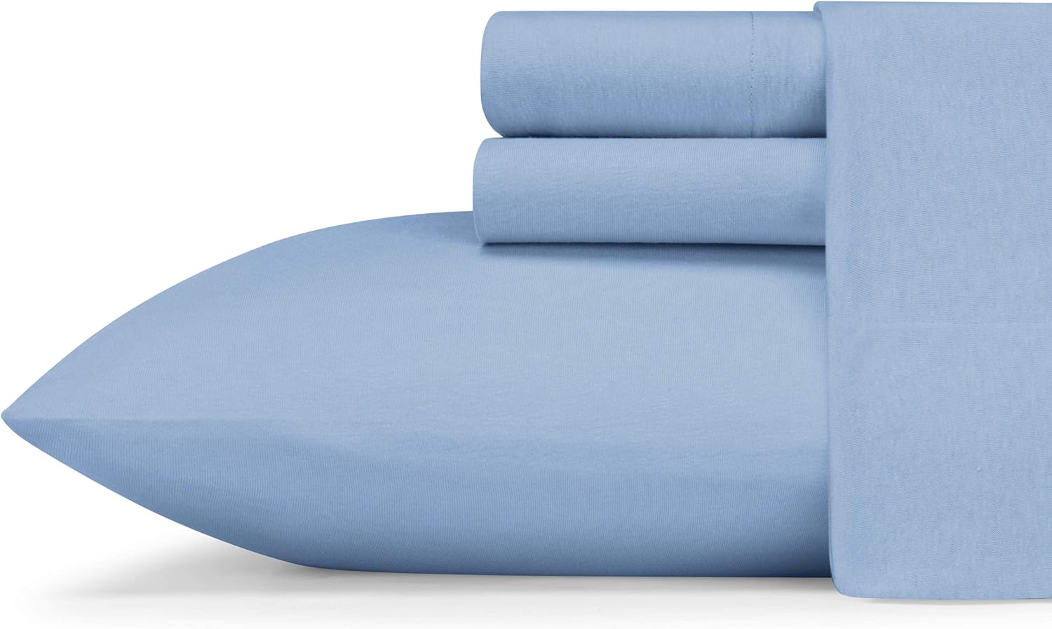 Eddie Bauer – Sábanas individuales, juego de ropa de cama transpirable, decoración ligera del hogar para personas que duermen con calor (tejido de