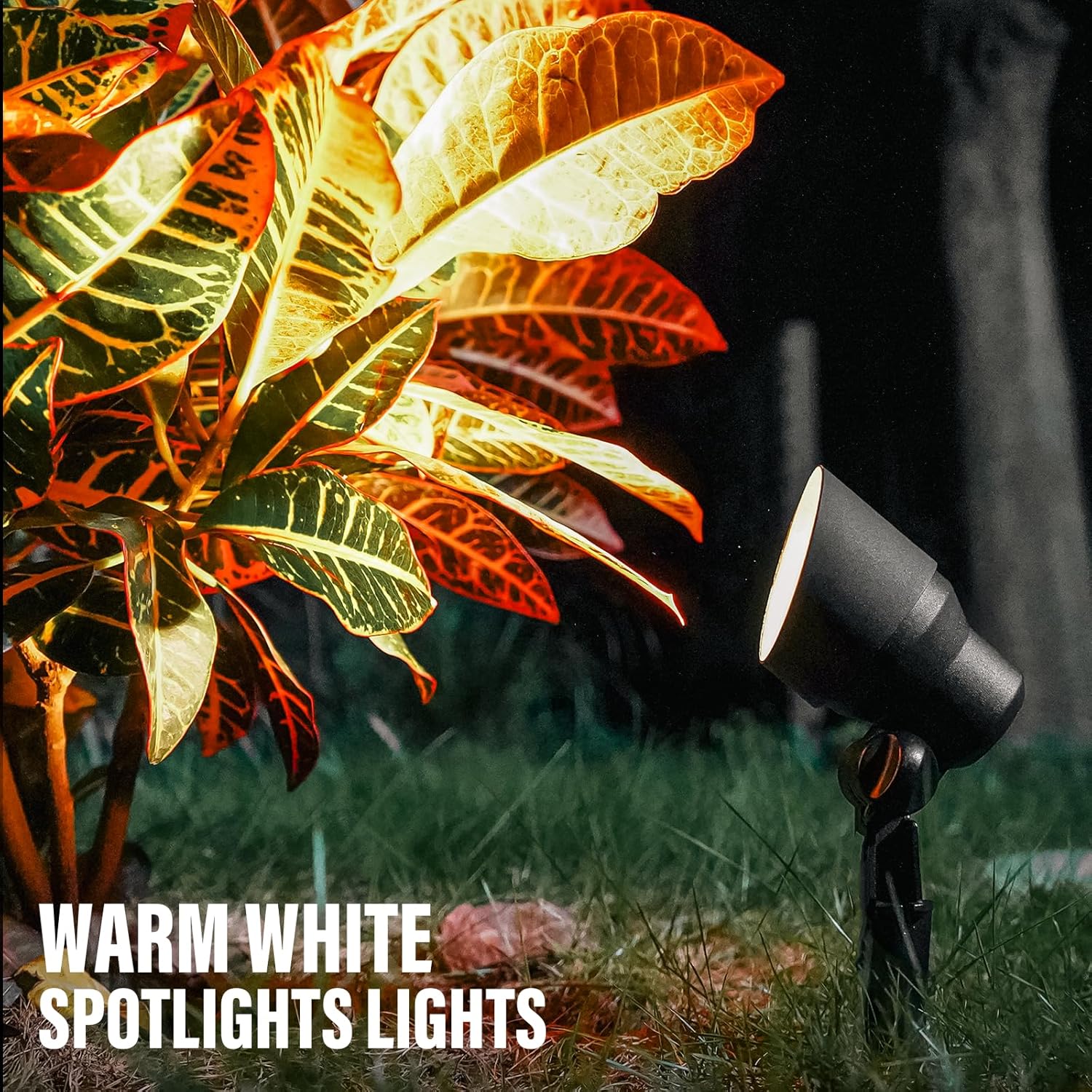 Malibu – Proyector LED de 6 W, iluminación de paisaje, iluminación al aire libre, iluminación impermeable para entrada, patio, césped, inundación,