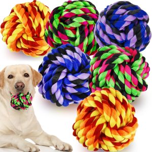 Juguetes masticables para perros grandes para masticadores agresivos, paquete de 6 bolas de perro casi indestructibles para perros grandes, juguete Juguetes masticables para perros grandes para masticadores agresivos, paquete de 6 bolas de perro casi indestructibles para perros grandes, juguete