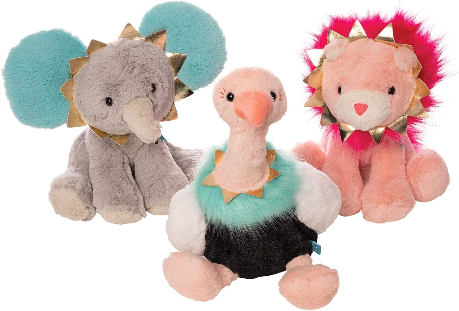 Manhattan Toy Brights – Elefante de peluche (10 pulgadas)