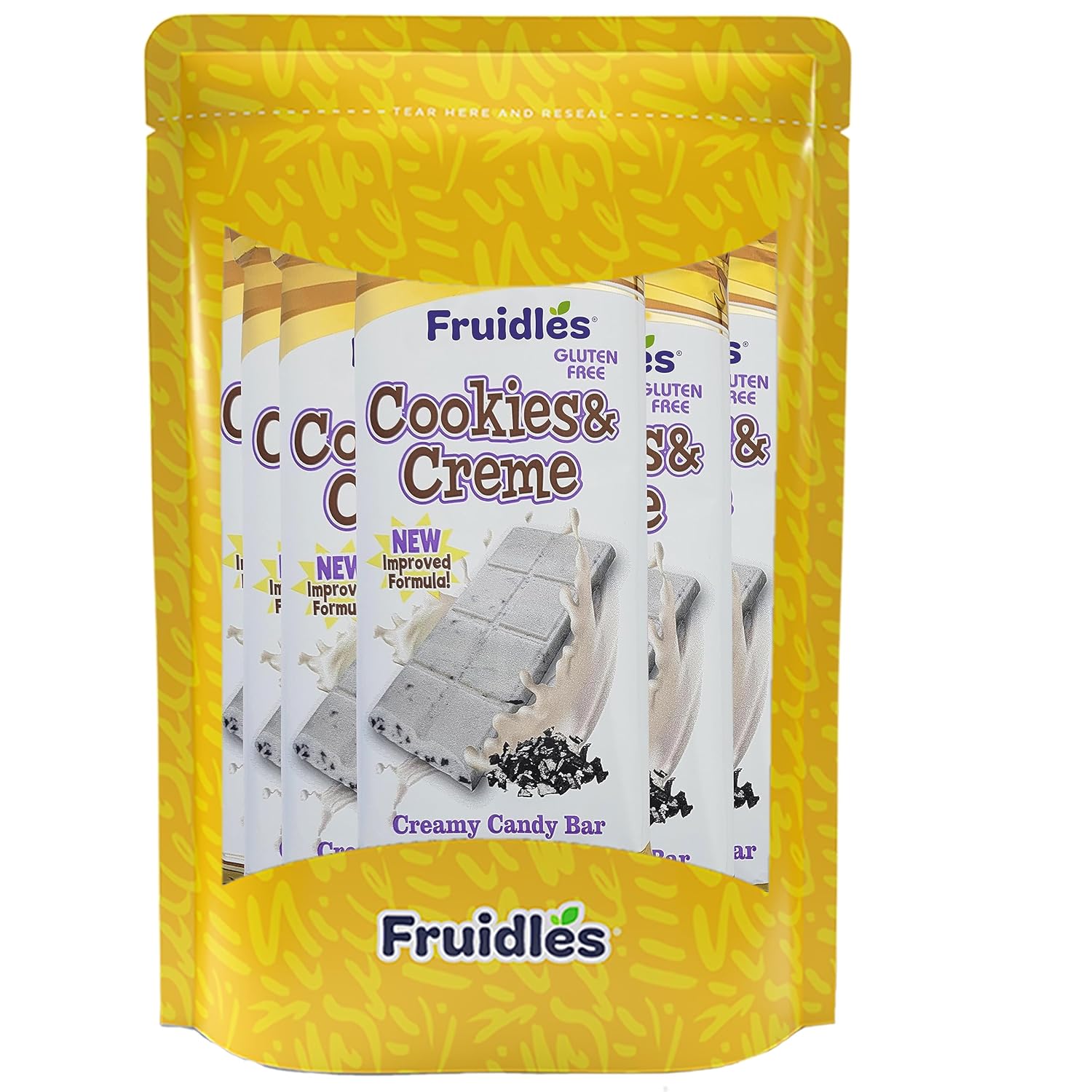 Barra de corteza de galletas y crema, certificado Kosher favorito de las fiestas, barras envueltas individualmente, 3.5 onzas (paquete de 6)