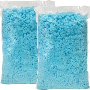 Relleno de espuma viscoelástica triturada de 10 libras para puf, relleno de espuma viscoelástica para almohada, cojín, etc. Relleno de espuma viscoelástica triturada de 10 libras para puf, relleno de espuma viscoelástica para almohada, cojín, etc.