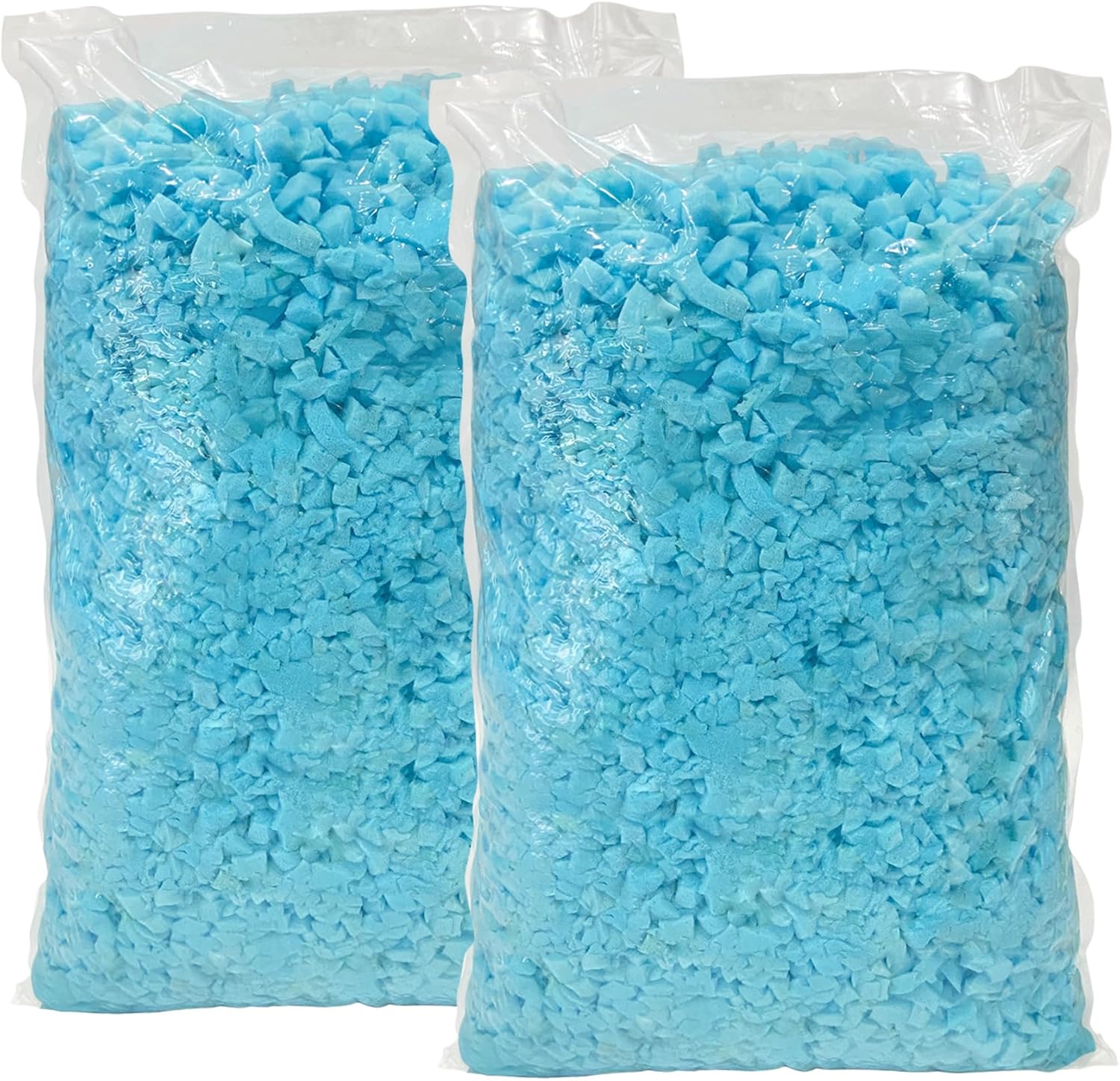 Relleno de espuma viscoelástica triturada de 10 libras para puf, relleno de espuma viscoelástica para almohada, cojín, etc.