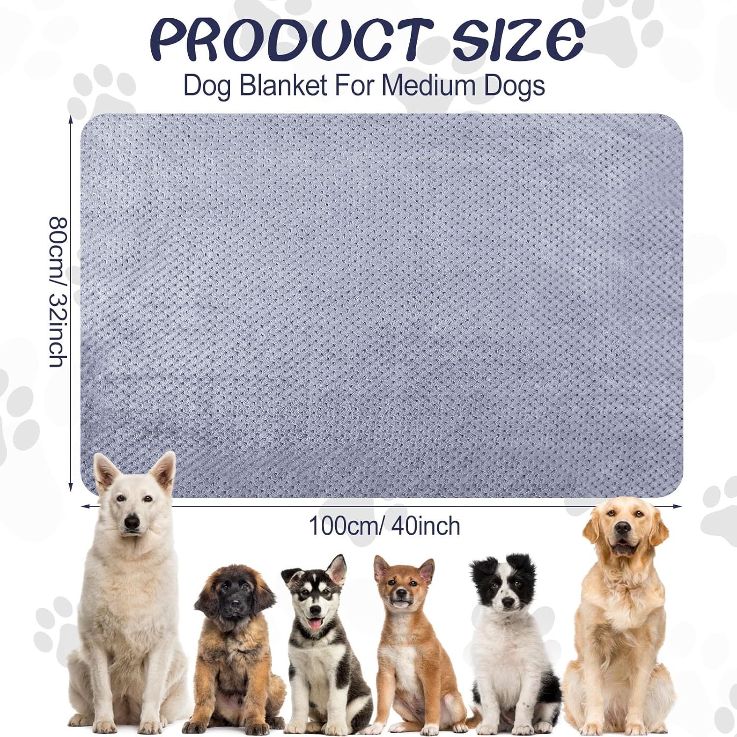 Chumia 2 piezas de manta de franela para mascotas, manta de doble capa para perros pequeños y medianos, mantas suaves para cachorros y gatitos,