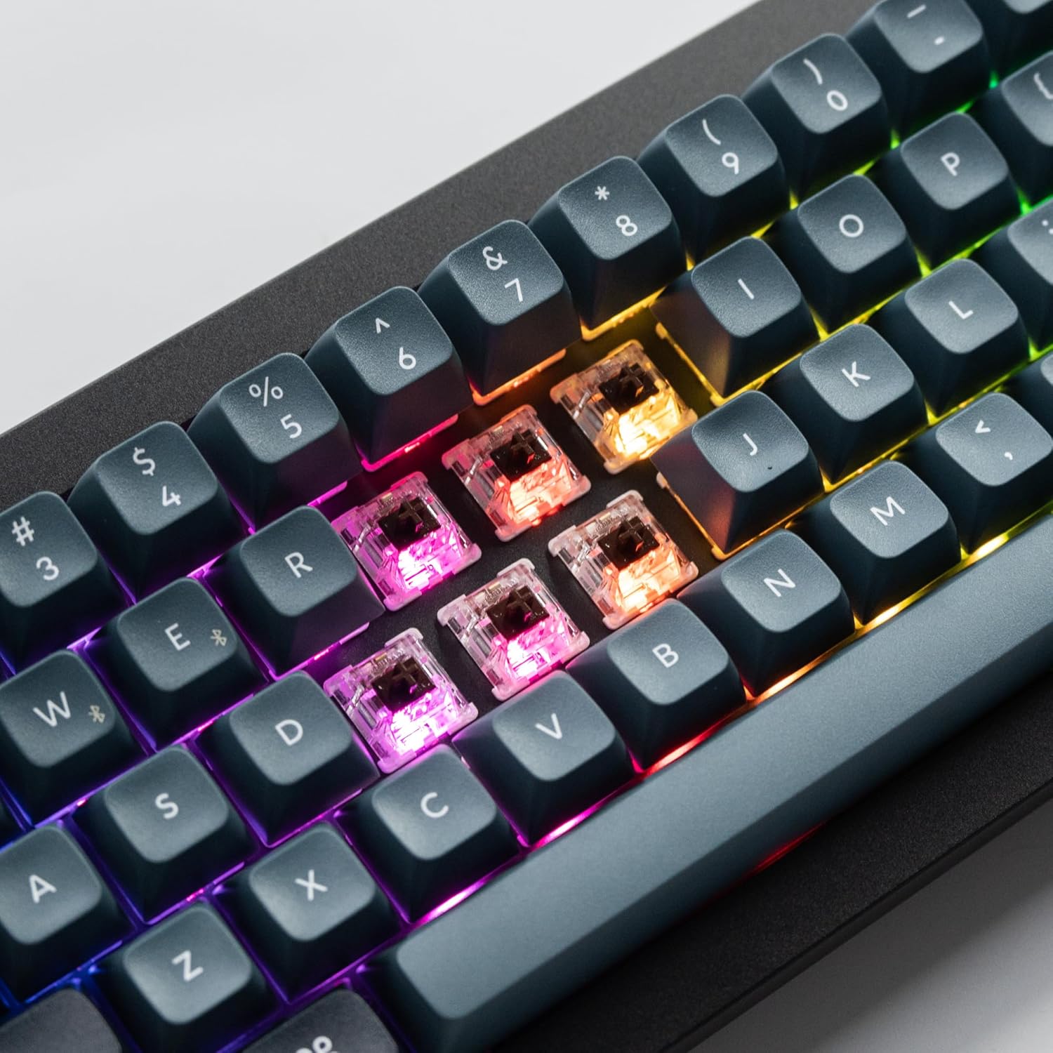 Keychron Q4 Pro Teclado mecánico inalámbrico personalizado, QMKVIA programable de aluminio completo 60% diseño BluetoothRGB con cable con