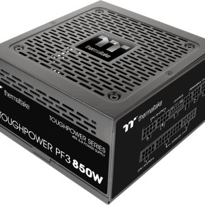 Thermaltake Toughpower PF3 ATX 3.0 850W 80+ Platinum Full Modular SLICrossfire Ready Fuente de alimentación conector PCIe 5.0 12VHPWR incluido 10 Thermaltake Toughpower PF3 ATX 3.0 850W 80+ Platinum Full Modular SLICrossfire Ready Fuente de alimentación conector PCIe 5.0 12VHPWR incluido 10