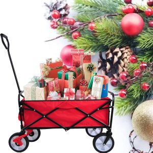 Carro multiusos plegable para jardín al aire libre, carrito de playa, carrito plegable de camping, carrito de compras, carrito de playa, 40.55 x Carro multiusos plegable para jardín al aire libre, carrito de playa, carrito plegable de camping, carrito de compras, carrito de playa, 40.55 x