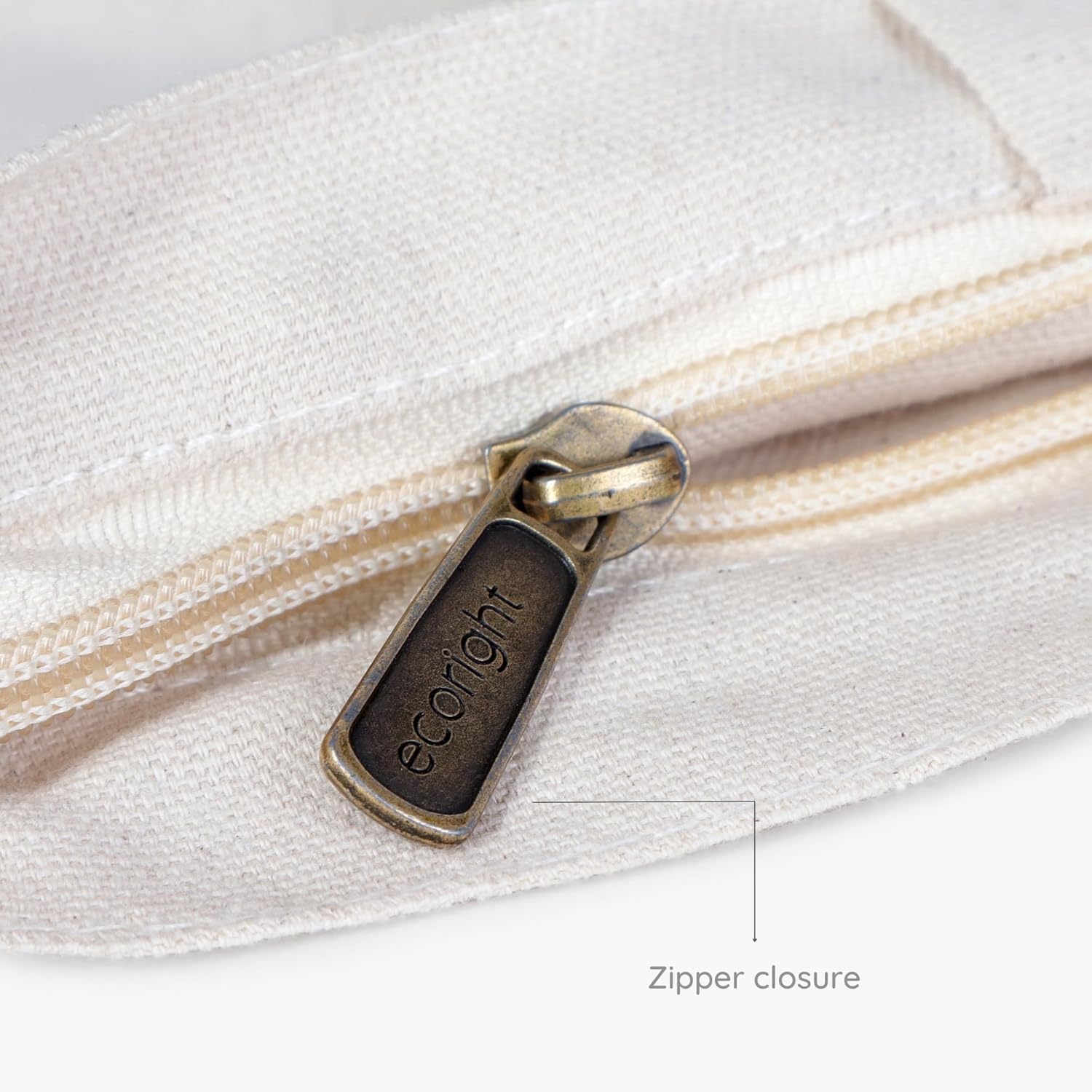 EcoRight – Bolsa de lona para mujer para playa, compras, viajes