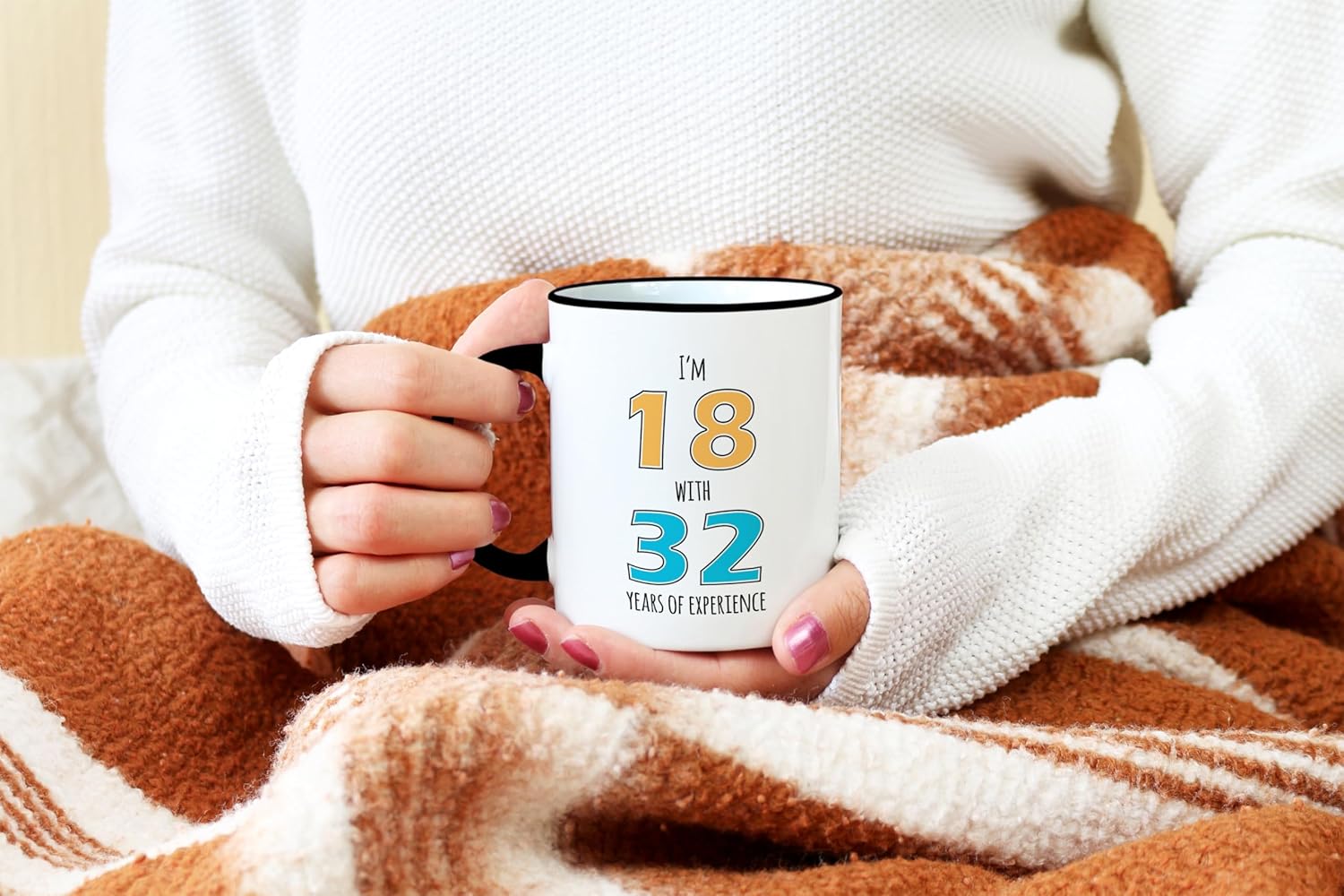 Regalos de 50 años para mujeres y hombres. Taza de cumpleaños 50 de 11 onzas. Idea de taza para esposa, esposo o amigo que cumple cincuenta años.