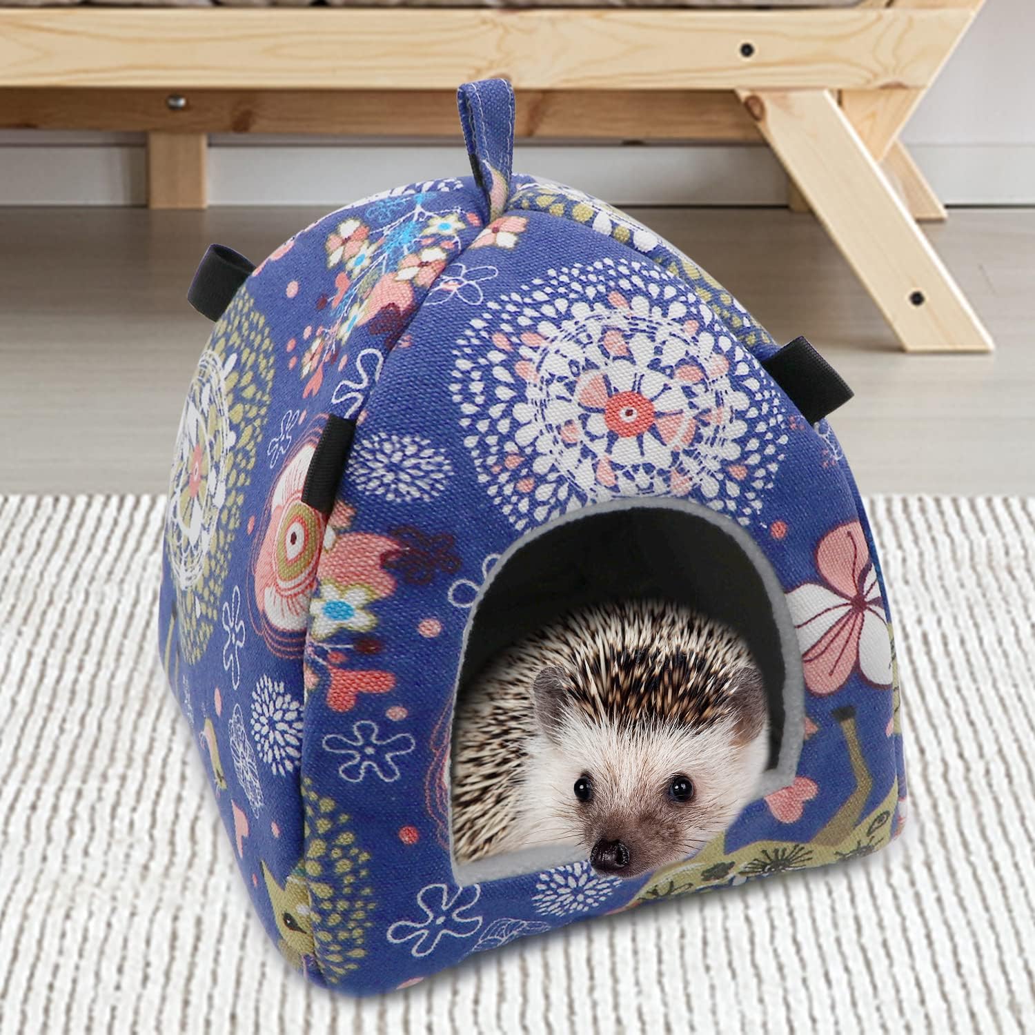 Tienda de campaña para hámster, hamaca cálida de invierno, cama para dormir para ratas jerbos, planeadores de azúcar, ardilla, erizo, pájaros