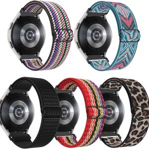 Simpeak Paquete de 5 correas de reloj de 0.787 in compatibles con Samsung Galaxy Watch 6 5 4 1.575 in 1.732 inWatch5 Pro 1.772 inWatch4 Classic Simpeak Paquete de 5 correas de reloj de 0.787 in compatibles con Samsung Galaxy Watch 6 5 4 1.575 in 1.732 inWatch5 Pro 1.772 inWatch4 Classic