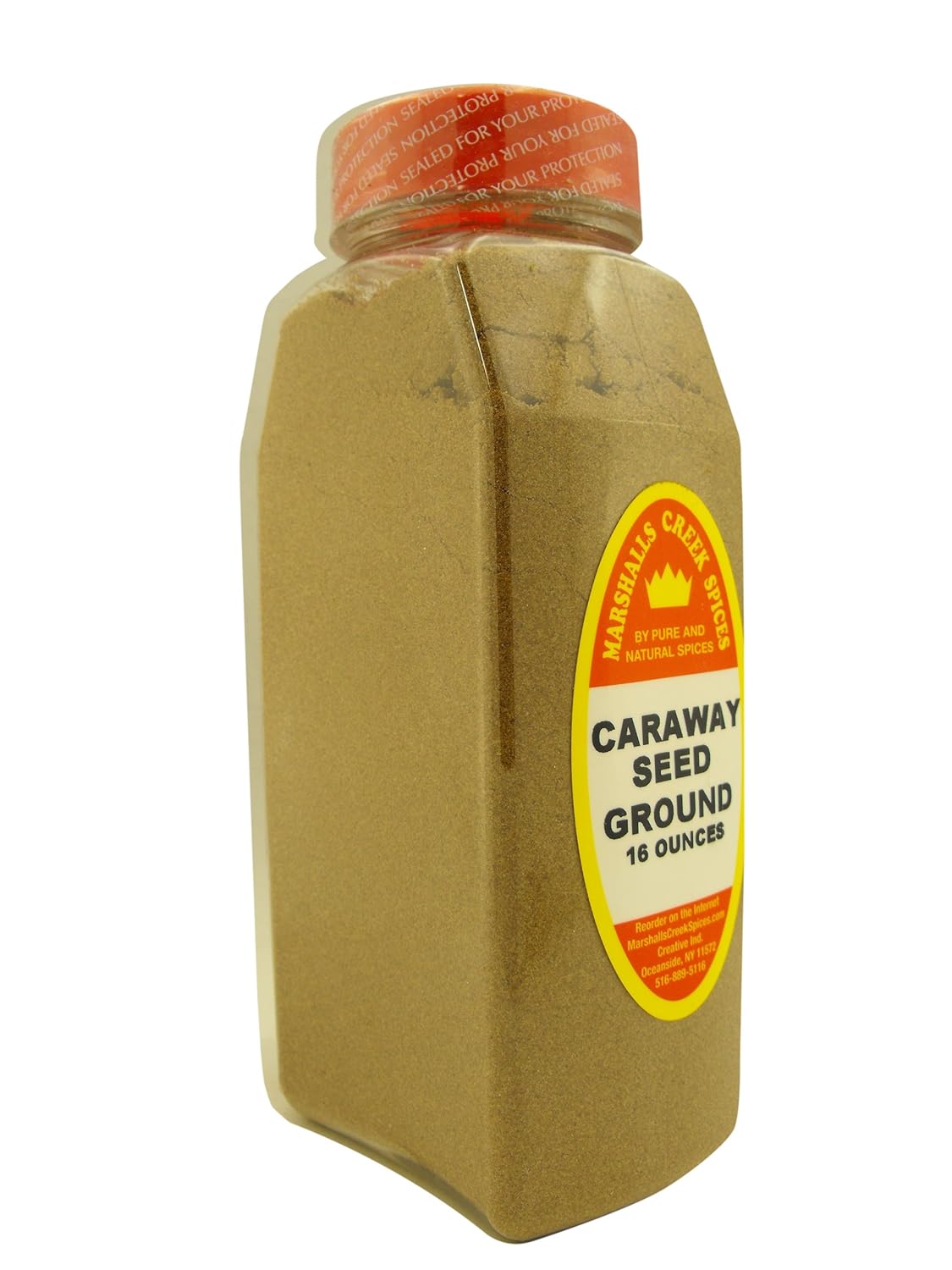 Condimento molido de semillas de alcaravea Marshalls Creek Spices de tamaño XL, 16 onzas