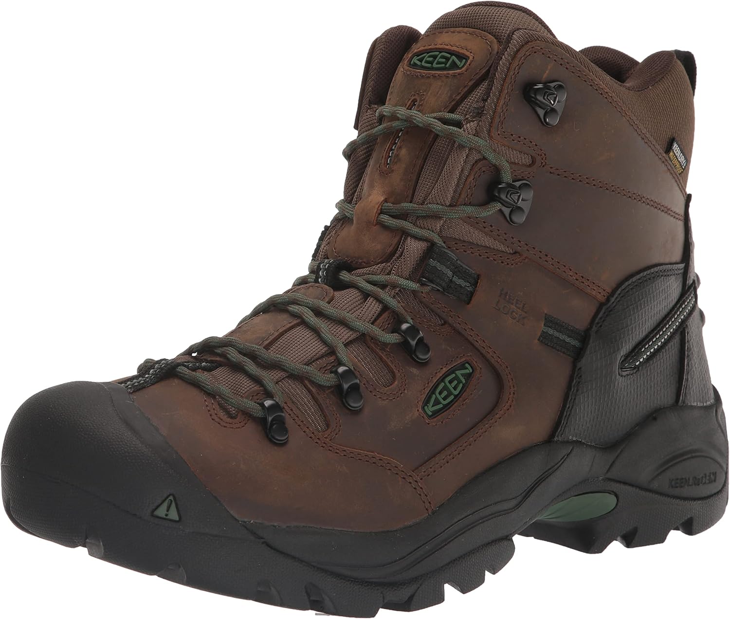 KEEN Utility Botas de trabajo industriales impermeables Pittsburg Energy de 6 pulgadas para hombre