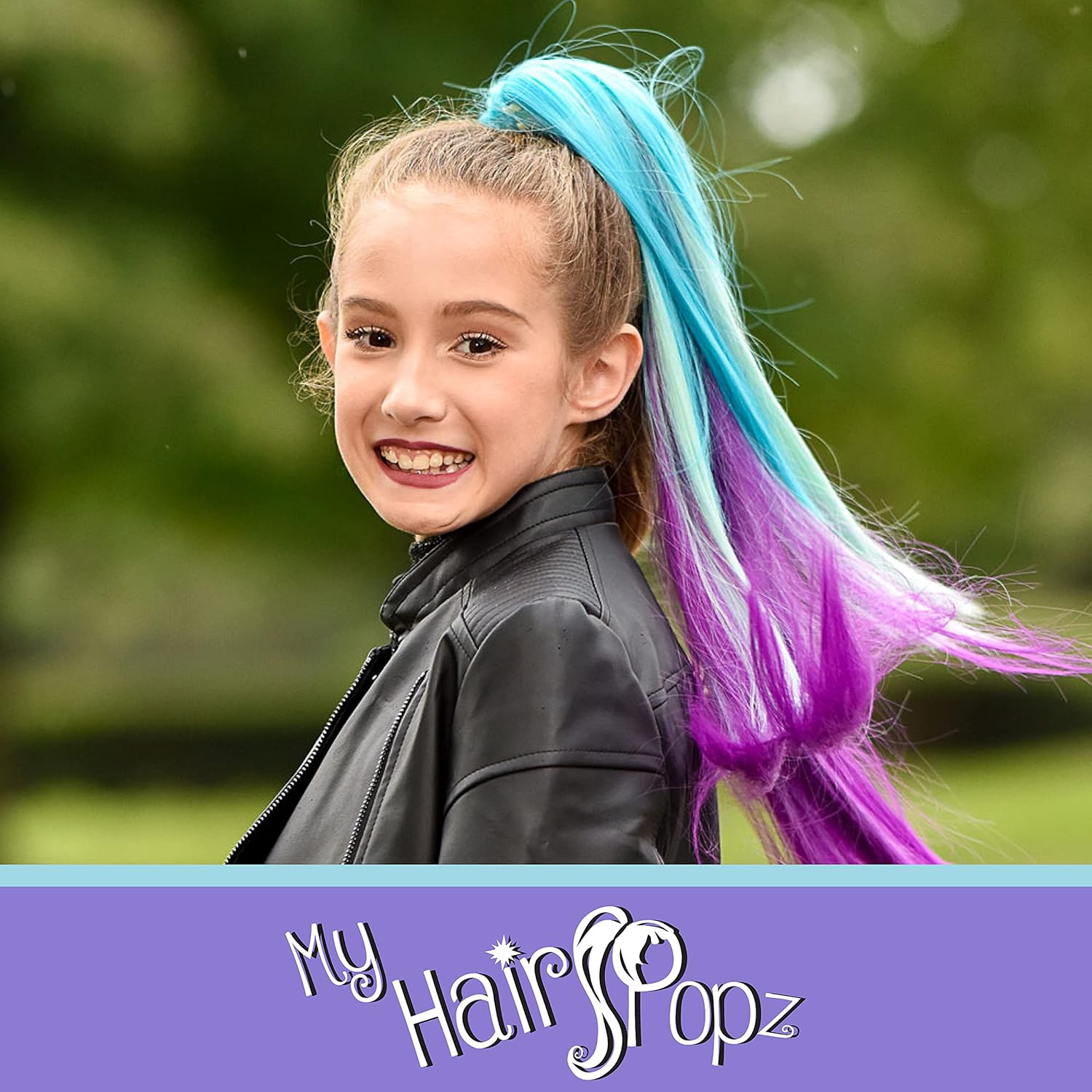 Extensiones de cabello de cola de caballo de fibra sintética de lujo, resistentes al calor y a los enredos, extensiones de cabello de colores para